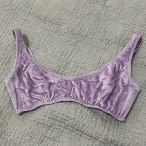 Baserange velour bra